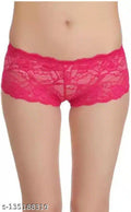 Net Briefs for Women (Pink, M)